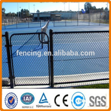 Китай производитель дешевый оцинкованная проволока сетка забор Теннисный корт забор